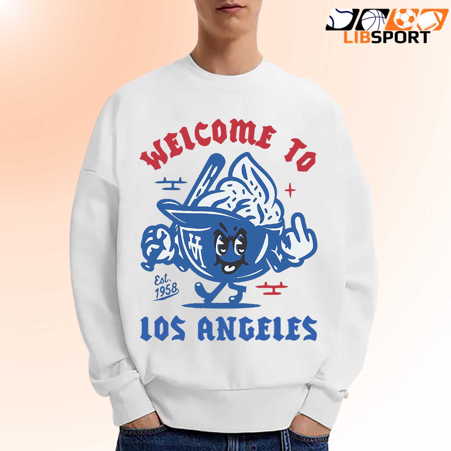 Welcome To Los Angeles Dodgers T Shirt, Streetwear Unisex Tee